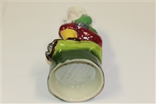 Classic Duffer Porcelain Golfer Breaking Club Over Knee Decanter #3