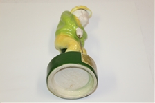 Classic Duffer Porcelain Golfer Putting Decanter - White & Mackays