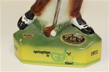 1973 Greater Greensboro Open Commemorative Porcelain Golfer Decanter