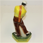 1973 Greater Greensboro Open Commemorative Porcelain Golfer Decanter