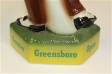 1973 Greater Greensboro Open Commemorative Porcelain Golfer Decanter