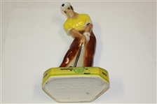 1973 Greater Greensboro Open Commemorative Porcelain Golfer Decanter