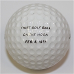 1971 Commemorative Spalding Moonball Golf Ball - First Ball on the Moon in Original Box