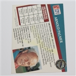 Arnold Palmer Signed 1991 Pro-Set Golf Card JSA ALOA