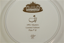 1992 Masters Lenox Limited Edition Plate #1 with Original Box & Card