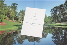 2010 Masters Tournament Annual with Compliments Card - RARE