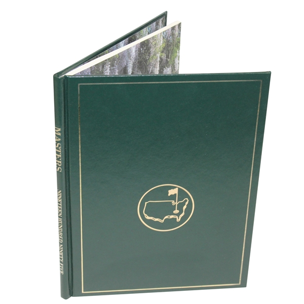 1995 Masters Annual Signed by Ben Crenshaw with Card - Additional Card Signed JSA ALOA
