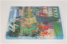 'Big Time Golf' Book Signed by Author LeRoy Neiman JSA ALOA