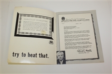 1967 United Golfers Association Program (African American Golfers Tour)