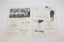 1967 United Golfers Association Program (African American Golfers Tour)