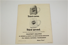 1967 United Golfers Association Program (African American Golfers Tour)
