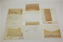 Lot of Six 1930's Masters Tournament Press Photos