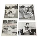Lot of Four 1950s Masters Tournament Press Photos