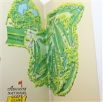 Lot of Four Augusta National Masters Pocket Caddie Booklets