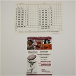 Gene Sarazen Signed Augusta National Scorecard JSA #A27026