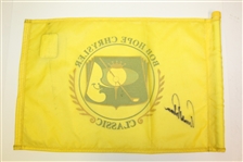 Arnold Palmer Signed Bob Hope Chrysler Classic Flag JSA ALOA
