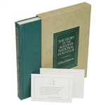 The Story of Augusta National Golf Club Book by Clifford Roberts with Slip Case & Gift Card