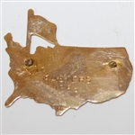 1963 Masters Logo 14k Gold Pin - Nicklaus First Masters Win