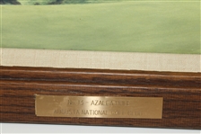 Augusta National Hole #13 Members Color Reproduction of Original 6'x3' by Artist Dave Jones