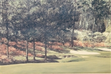 Augusta National Hole #13 Members Color Reproduction of Original 6'x3' by Artist Dave Jones