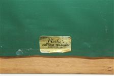 Augusta National Hole #13 Members Color Reproduction of Original 6'x3' by Artist Dave Jones