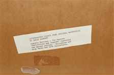 Augusta National Lithographic Print from Watercolor 'Reflections and Shadows' by Edgar Barnett
