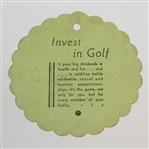 1942 Masters Tournament Series Ticket #250 - Nelson Beats Hogan in Playoff-Top Condition Example!