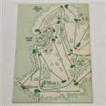 1961 Masters Tournament Spectator Guide