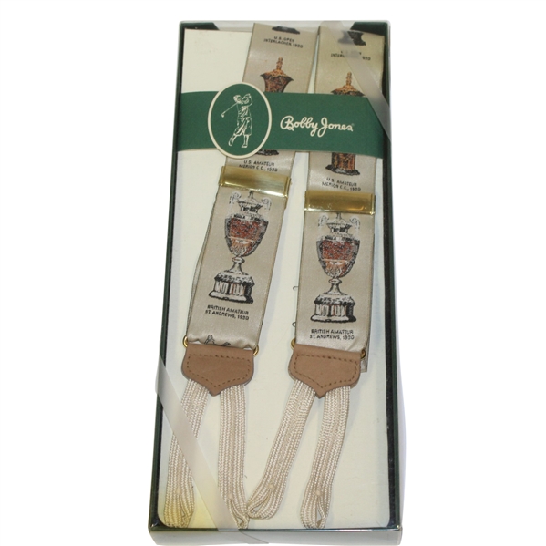 Ltd Ed Bobby Jones Grand Slam Trophies Suspenders #275