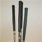 Gene Sarazen Masters Tournament Used 1,3,4, & 5 Woods with Letter from Sarazen JSA ALOA