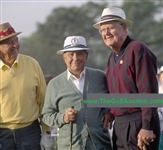 Gene Sarazen Masters Tournament Used 1,3,4, & 5 Woods with Letter from Sarazen JSA ALOA