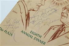 Jones, Ouimet, Wood, Nicklaus, & Cobb Signed 1960 Metropolitan Golf Writers Program JSA #B42698