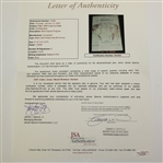 Jones, Ouimet, Wood, Nicklaus, & Cobb Signed 1960 Metropolitan Golf Writers Program JSA #B42698