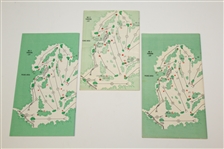 1972, 1975, & 1986 Masters Tournament Spectator Guides - Nicklaus 4th, 5th, & 6th