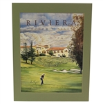 Ben Hogan Signed Riviera Hogans Alley Print JSA #Z02655