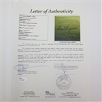 Ben Hogan Signed Riviera 'Hogan's Alley' Print JSA #Z02655