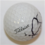 Jordan Spieth Full Signature Signed Titleist Golf Ball JSA #Z02868