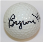 Byron Nelson Signed Maxfli Golf Ball JSA ALOA
