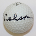 Byron Nelson Signed Maxfli Golf Ball JSA ALOA