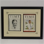 Bobby Jones TIME Magazine Covers from 1925 & 1930 - Framed