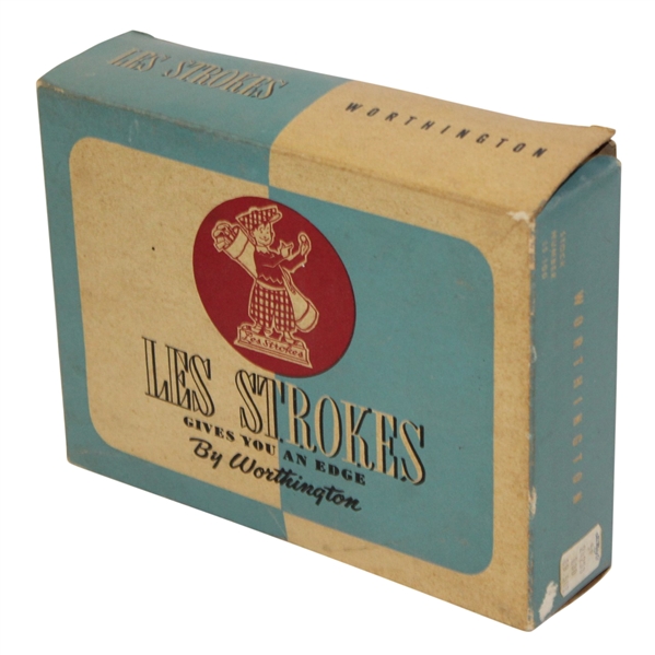 Les Strokes Gives You an Edge by Worthington Dozen Golf Balls Box Only - Roth Collection