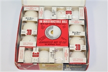 Ram 3D 'An Indestructible Ball' Dozen Golf Balls in Original Box - Roth Collection