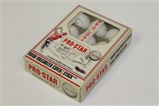 Pro-Star Solid Center Vulcanized Cover Dozen Golf Balls in Original Box - Roth Collection