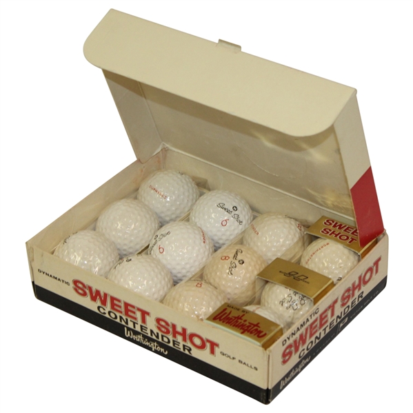 Sweet Shot Contender by Worthington Dozen Golf Balls in Original Box - Roth Collection