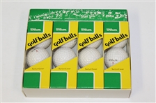 Wilson Tru-Test Surlyn Covered Custom Made Dozen Golf Balls in Original Box - Roth Collection