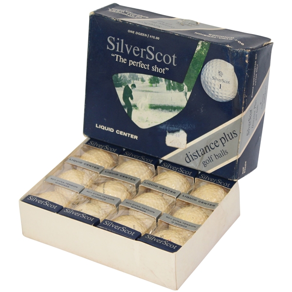 SilverScot "The Perfect Shot" Distance Plus Dozen Golf Balls in Original Box - Roth Collection