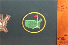 Giclee of Five Augusta National Blazer Crests - Framed
