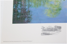 'Augusta - The 16th - Redbud' Ltd Ed Print Signed by Artist Bernard Willington