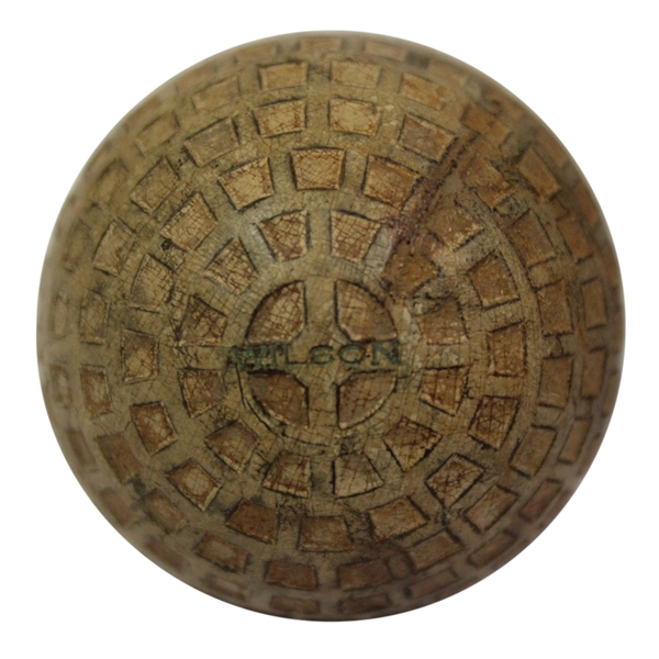 Classic Wilson Square Mesh Pattern Golf Ball