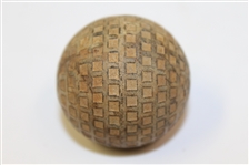 Classic Wilson Square Mesh Pattern Golf Ball